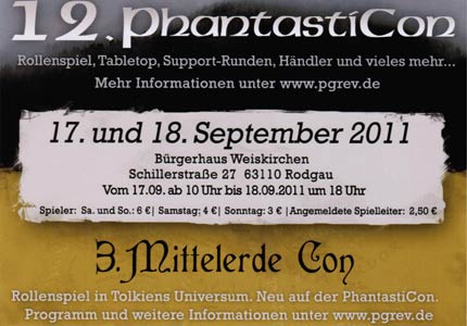 PhantastiCon Flyer