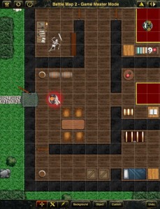 Battle Map im Spielleitermodus