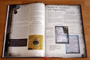 Blick auf die Regeln: Einführung in die grundlegenden Spielbegriffe und die Charaktere und Eigenschaften