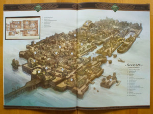 Die Karte von Esgaroth, der Seestadt