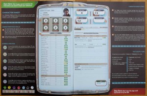 Das Charakterblatt von Pash