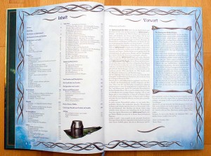 Splittermond - Die Welt - Inhaltsverzeichnis - Wunderbar übersichtlich